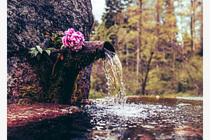Glasbrunnen