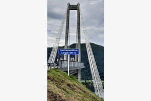 Gjemnessund Brücke Norwegen