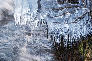 Wasser und Eis