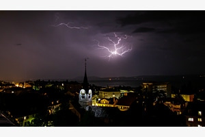 Orage sur Peseux (NE) Orage sur Peseux (NE)