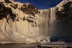 Island im Winter