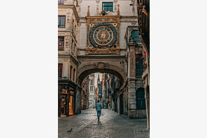 Le Gros Horloge - Rouen, Frankreich Le Gros Horloge - Rouen, Frankreich