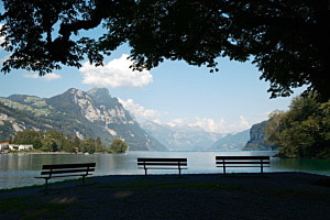 Die Stille des Schweizer Sommers Die Stille des Schweizer Sommers
