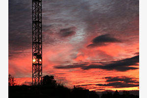Brennender Himmel