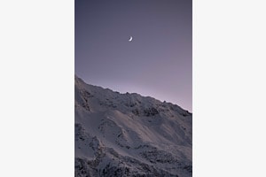Eisige Blaue Stunde 