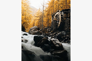By the mill