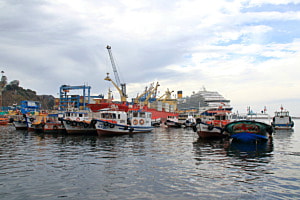 Bunter Hafen