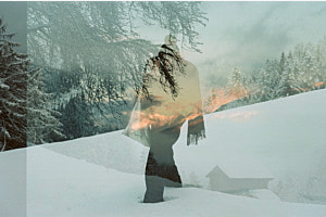 Capturing the landscape – A double exposure