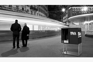 Blick an Abend