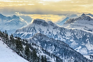 View from Rigi First, Switzerland