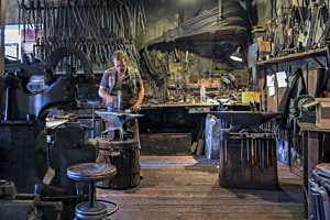 man at work