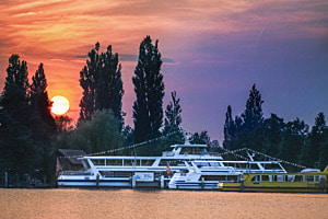 Sonnenuntergang Zugersee