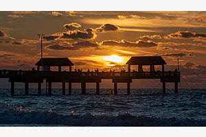Sunset am Clearwater Beach