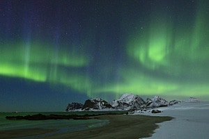 Sternenhimmel mit Nordlichter Sternenhimmel mit Nordlichter