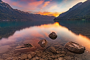 Brienzersee Sonnenaufgang