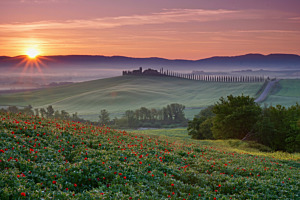 Sonnenaufgang / Sonnenuntergang