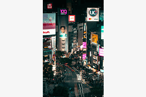 Shibuya Scramble Crossing Japan