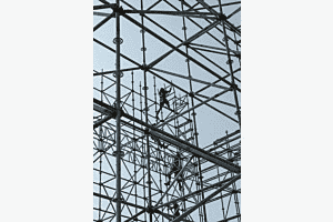 Aufbau Gurtenfestival 2023