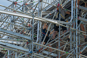 Aufbau Gurtenfestival 2024