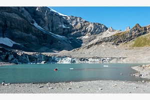 Mit Packraft auf dem Griesslisee
