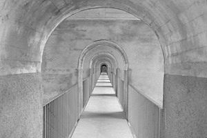 Sous le pont ferroviaire Vallorbe