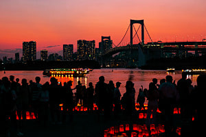 Marine day lantern festival