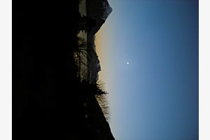 Moon in the Sunrise