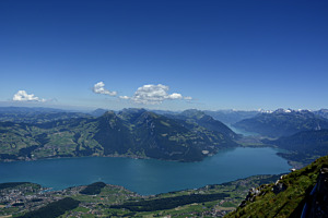 Thunersee u. Brienzersee