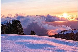 Freies Thema "Winterstimmung in den Bergen"