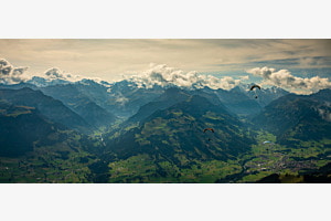 Freiheit über den Bergen
