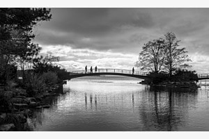 Brücke am Bielersee