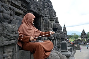 Borobudur der grösste buddhistischer Tempel der Welt Borobudur der grösste buddhistischer Tempel der Welt
