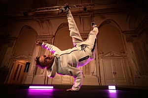 Illuminated dancer