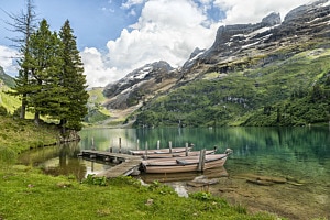 Am Bergsee ist es still