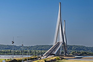 Pont de Normandie, Honfleur