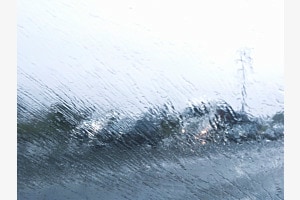 Fahren bei Regen_II