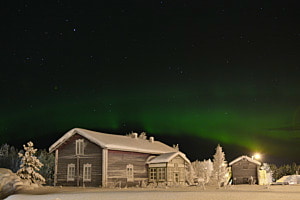 Nordlicht im Winter