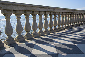 Geländer in Livorno