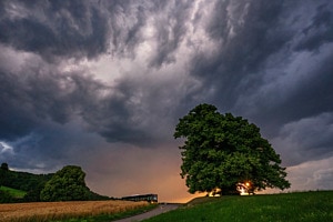Gewitterwolken