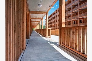 Holzfassade