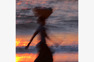 Hurry home at sunset