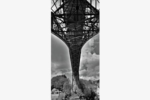 Unter Brücke Perspektive