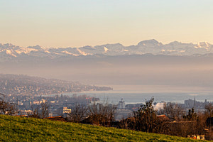 Sonnenuntergang über Zürich Sonnenuntergang über Zürich