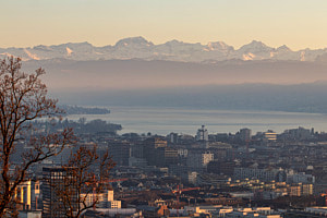 Sonnenuntergang über Zürich Sonnenuntergang über Zürich
