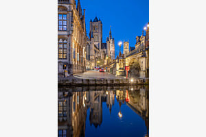 Die drei Türme von Gent