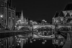 city lights Gent