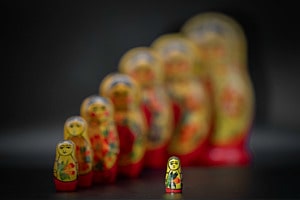 Familie Matrjoschka