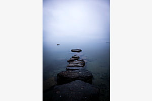 Moody on the lake