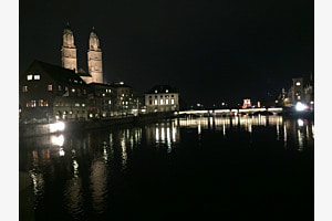 Zürich Nachtpanorama