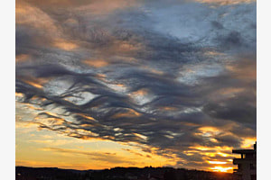 Schöne Wolken
